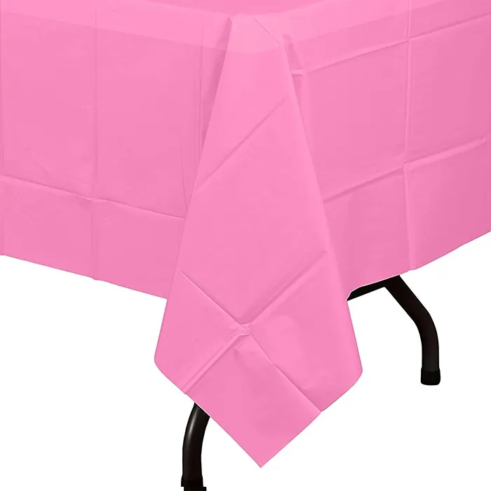 Pembe Renkli Masa Örtüsü