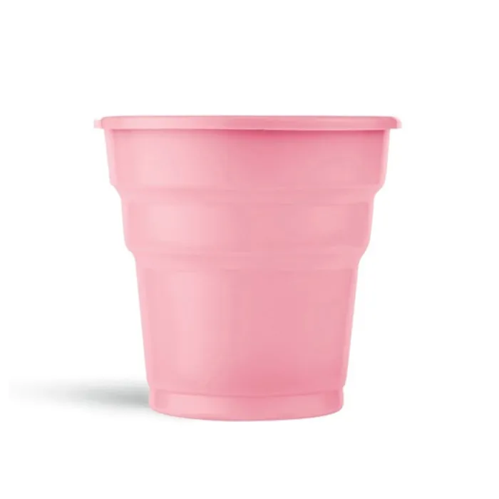 Pembe Plastik Bardak 10 Adet