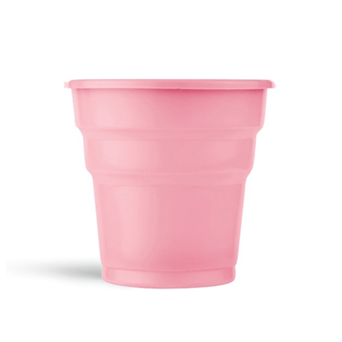 Pembe Plastik Bardak