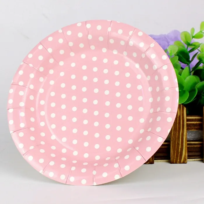Pembe Puantiyeli Kartontabak