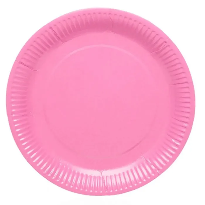Pembe Renk Karton Tabak