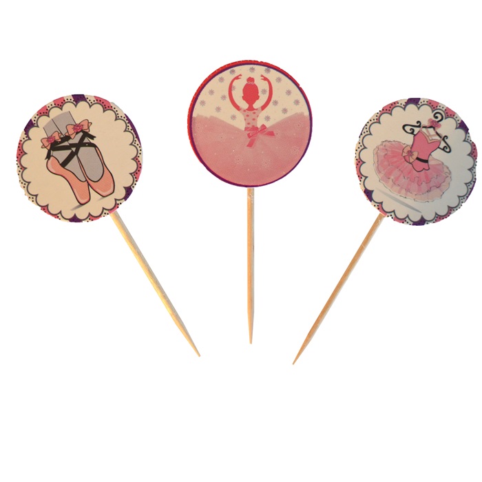 Balerin Temalı Kürdan Süs