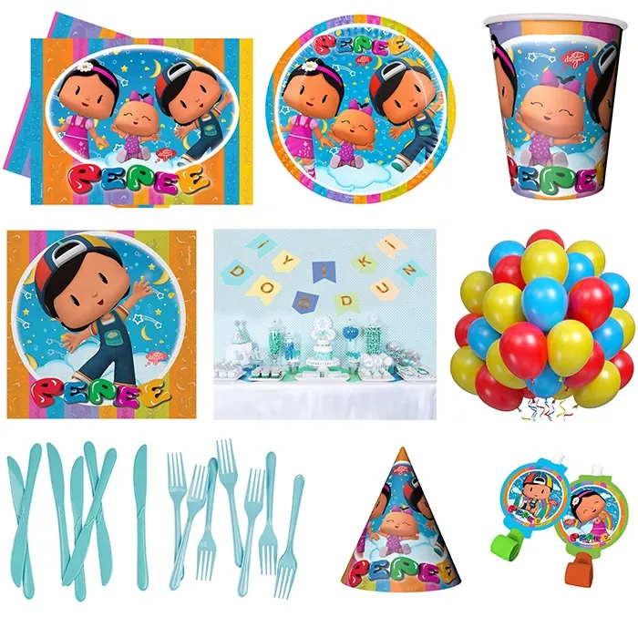 Pepee Doğum Günü 16 Kişilik Parti Seti