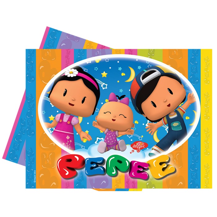 Pepee Şila Temalı Masa Örtüsü