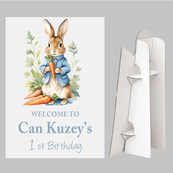Peter Rabbit Kişiye Özel Karşılama Panosu