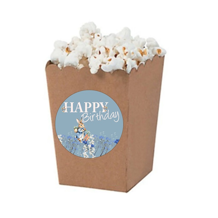 Peter Rabbit Kraft Mısır Kutusu