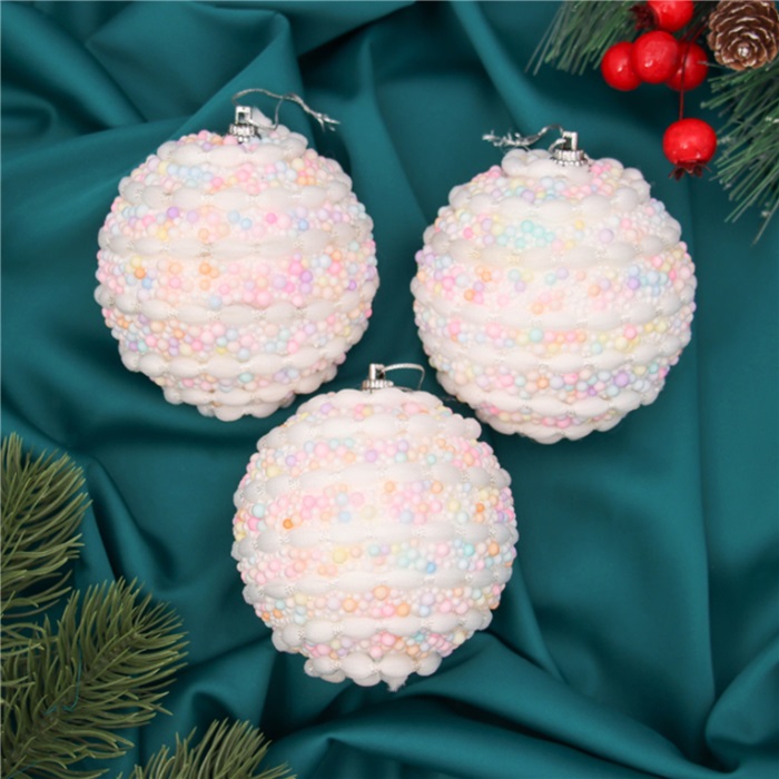 Pıtırcıklı Yılbaşı Ağacı Top Süs