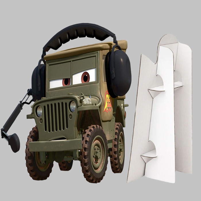 Pixar Cars Dekoratif Ayaklı Pano