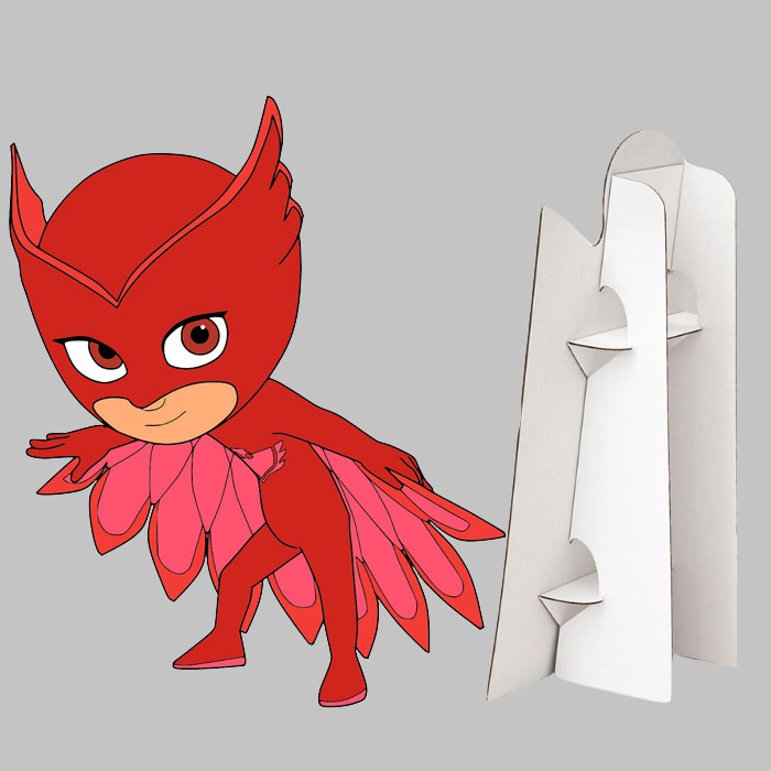 Pj Maskeliler Owlet Ayaklı Pano