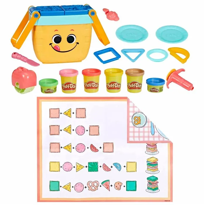 Play Doh Piknik Şekilleri Başlangıç Seti