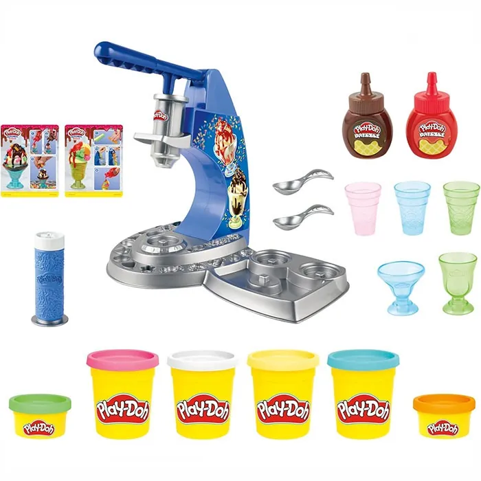 Play Doh Renkli Dondurma Dükkanım
