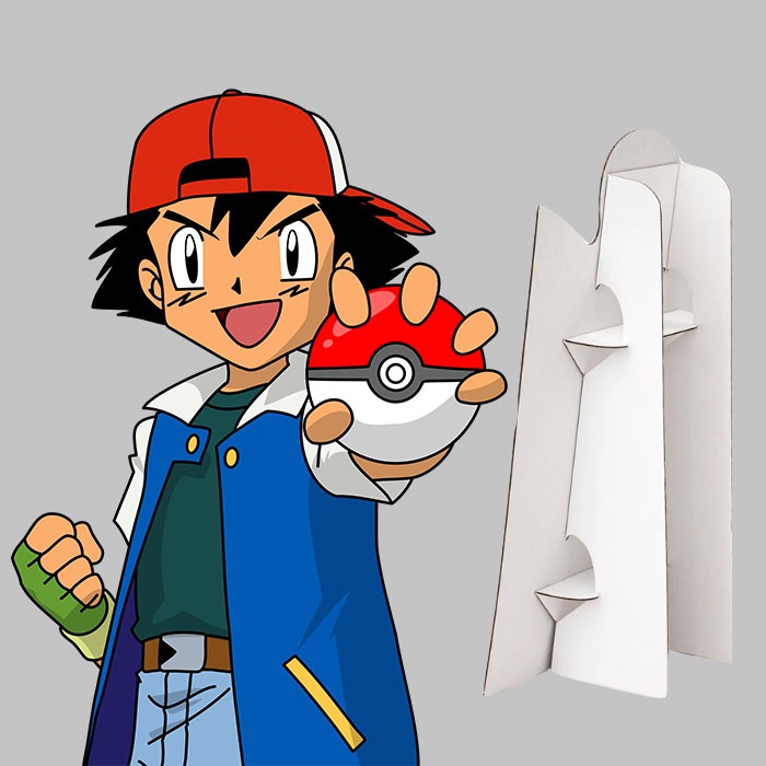 Pokemon Ash Ketchum Ayaklı Pano