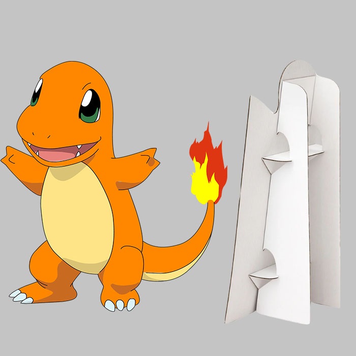 Pokemon Charmander Ayaklı Pano