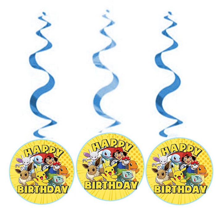 Pokemon Temalı Girdap Asma Süs