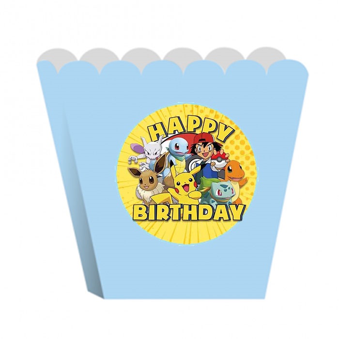 Pokemon Temalı Popcorn Kutsu