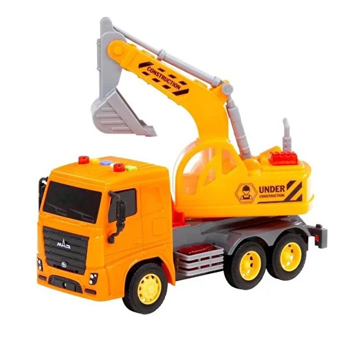 Polesie City Işıklı Ve Sesli Ekskavatör