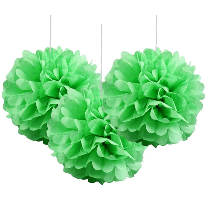 Ponpon Çiçek Süs Fıstık Yeşili