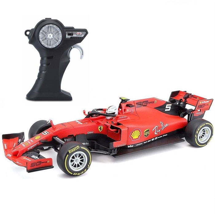 Premium Kumandalı 2019 F1 Ferrari Sf90 Sebastian Vettel