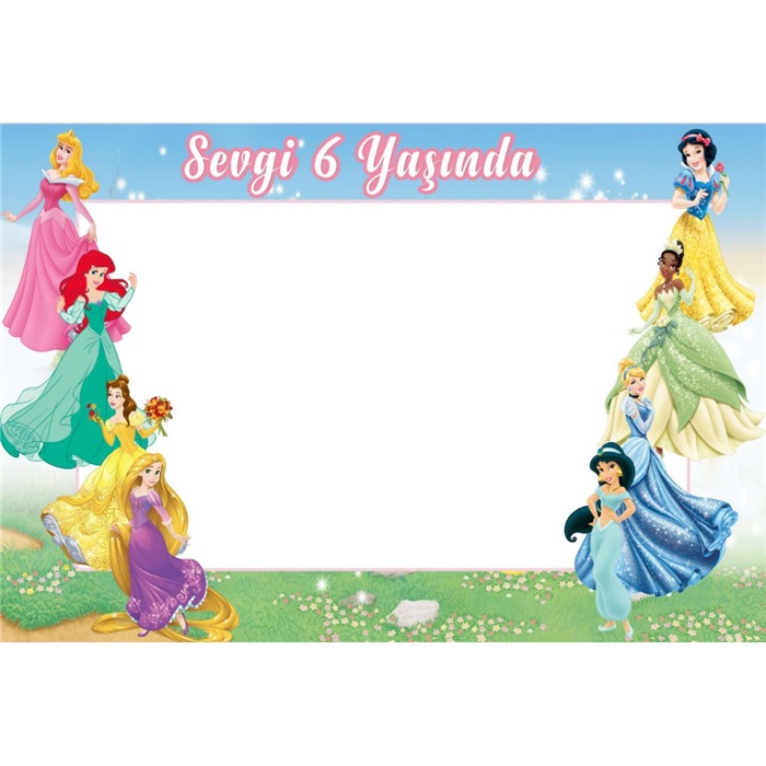 Prensesler Çerçeve Kişiye Özel
