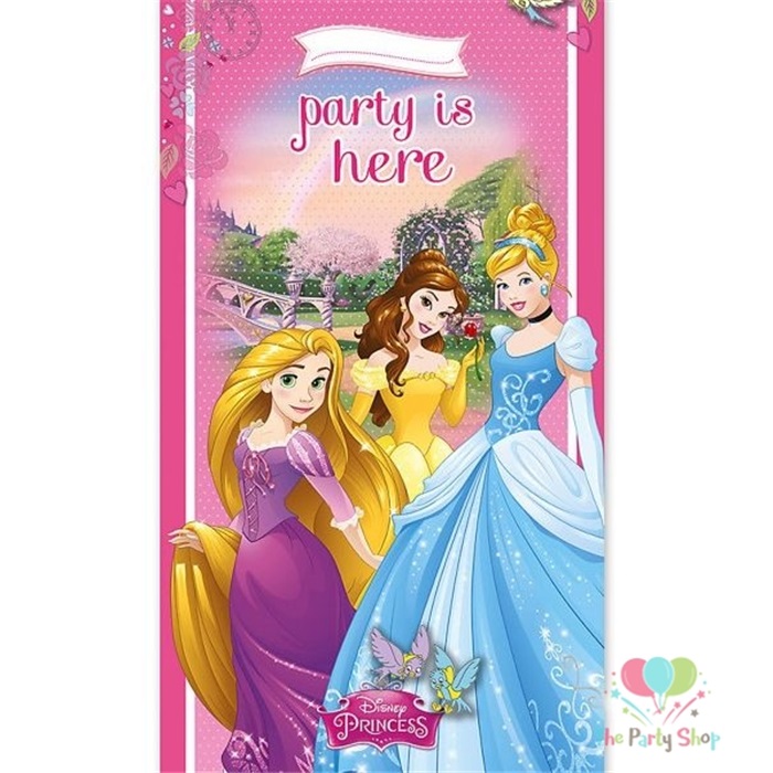 Prensesler Baskılı Parti Afişi