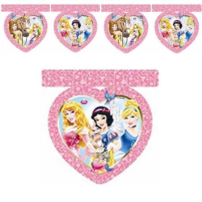 Prensesler Temalı Bayrak