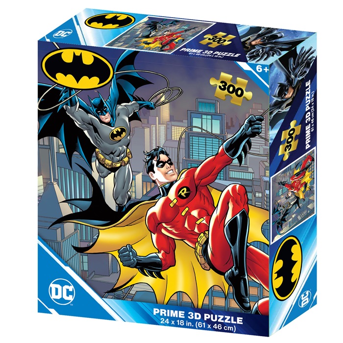 Prime 3D Batman Ve Robin 300 Parça Yetişkin Puzzle