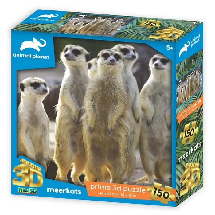 Prime 3D Mirketler 150 Parça Puzzle