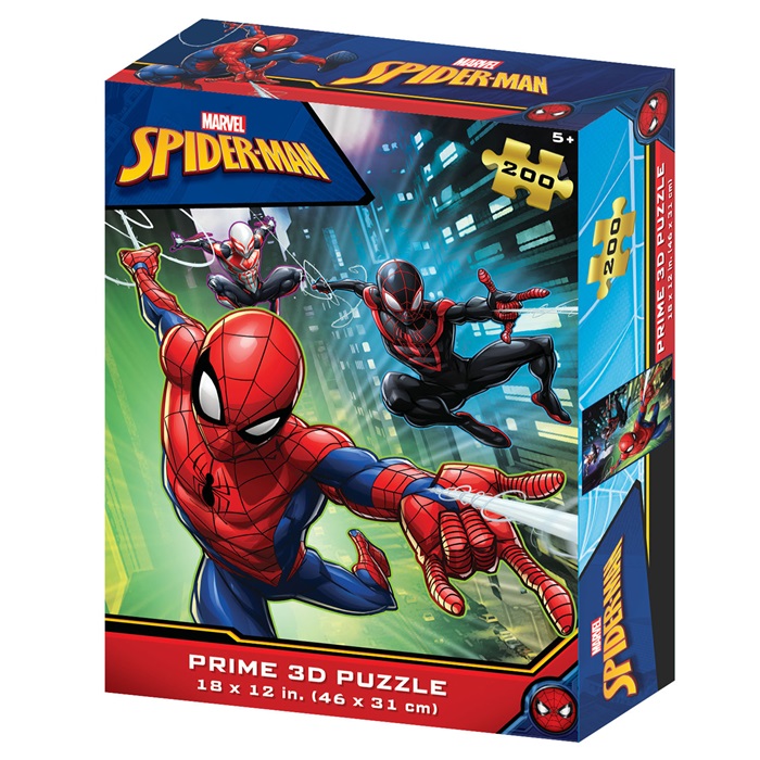 Prime 3D Spider Man 200 Parça Puzzle