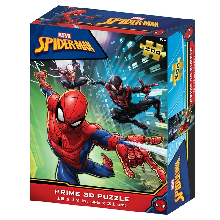 Prime 3D Spider Man 200 Parça Puzzle