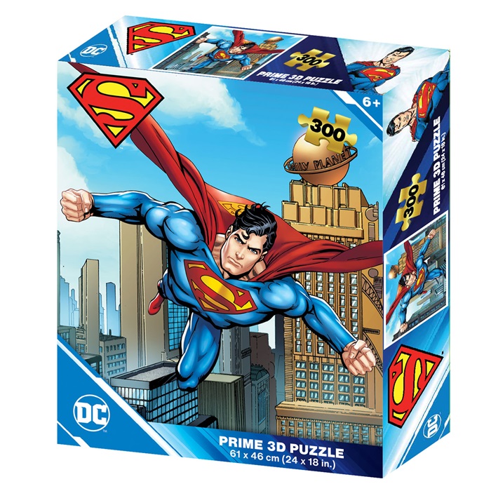 Prime 3D Superman 300 Parça Yetişkin Puzzle