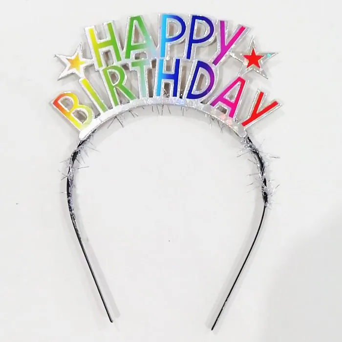 Rengarenk Happy Birthday Taç