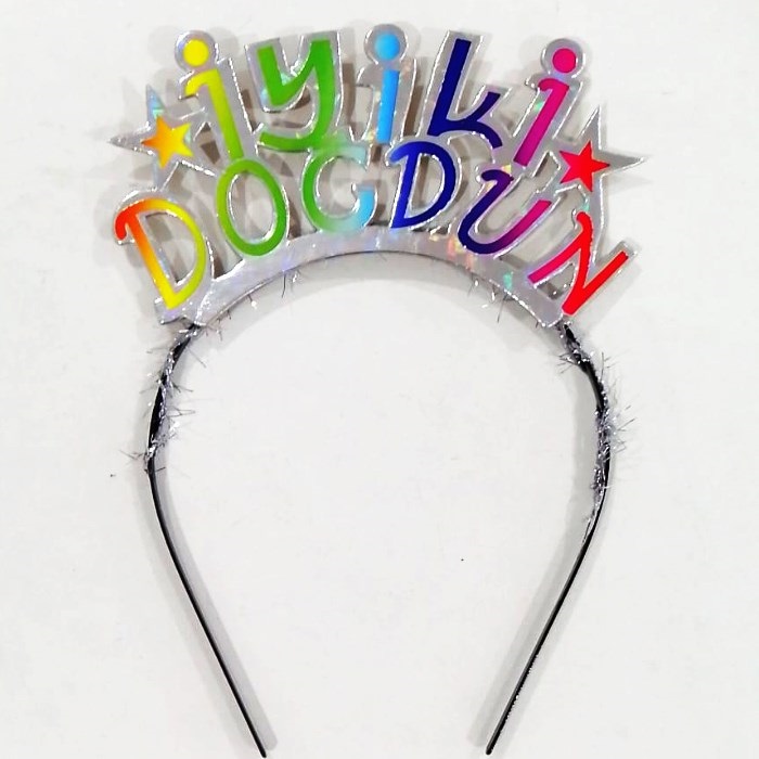 Rengarenk İyi Ki Doğdun Taç