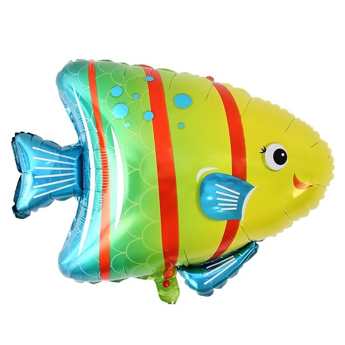 Renkli Balık Folyo Balon