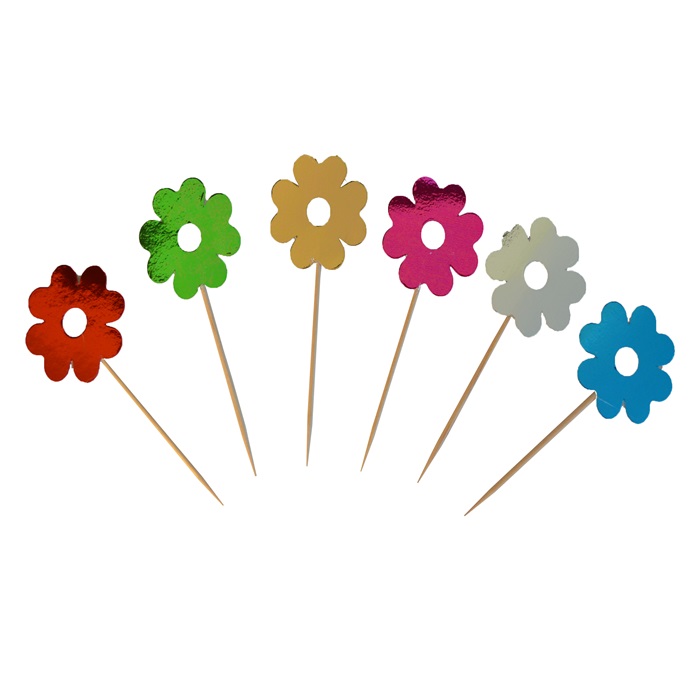 Renkli Papatyalar Kürdan Süs