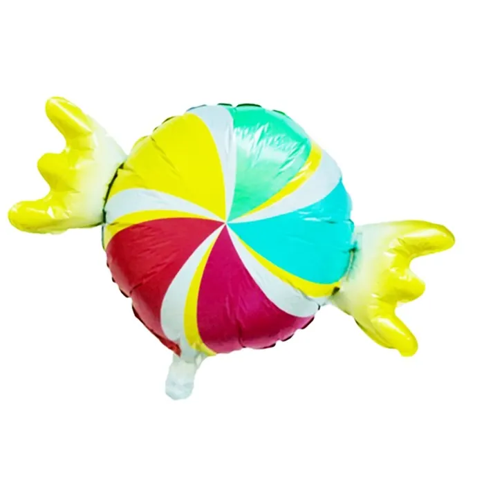 Renkli Şeker Şeklinde Folyo Balon