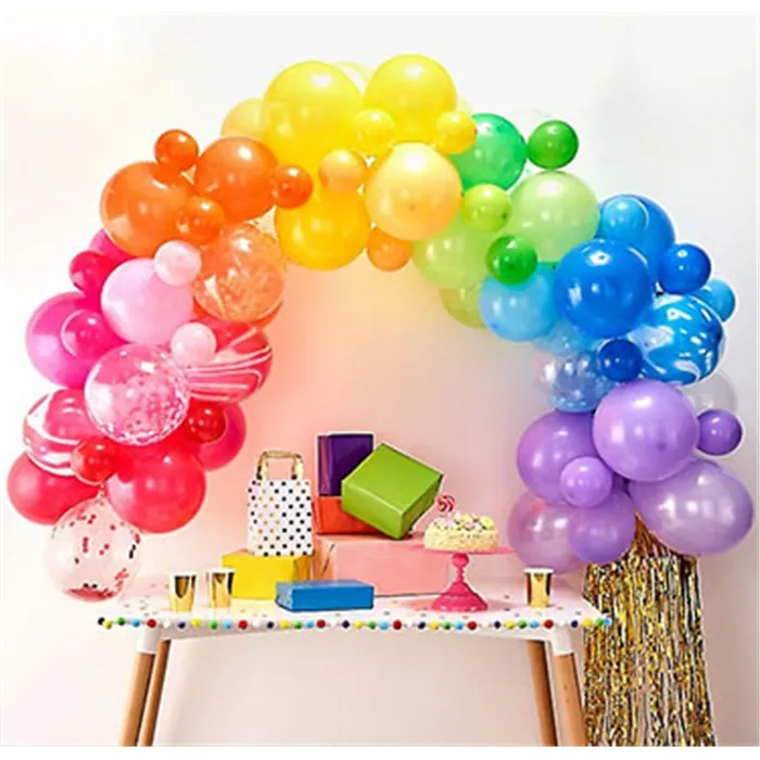 Zincir Balon Seti Karışık Renkli