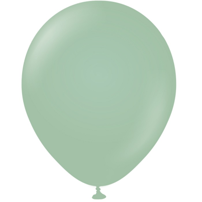 Retro Kış Yeşili Jumbo Balon