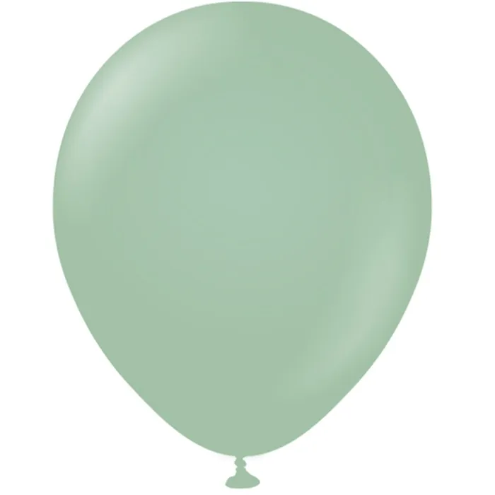Retro Kış Yeşili Jumbo Balon
