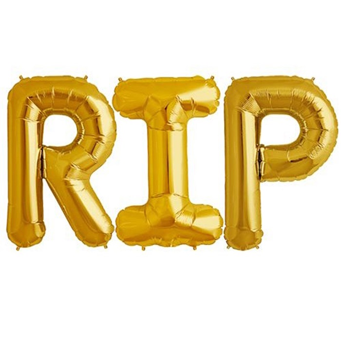 Rıp Gold Renkli Folyo Balon