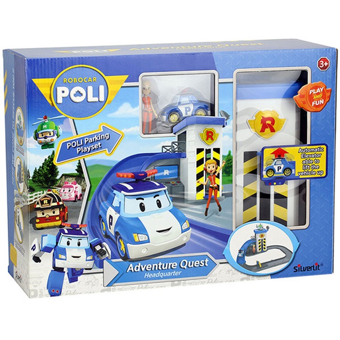 Robocar Poli Işıklı Transformers Robot Figür Amber