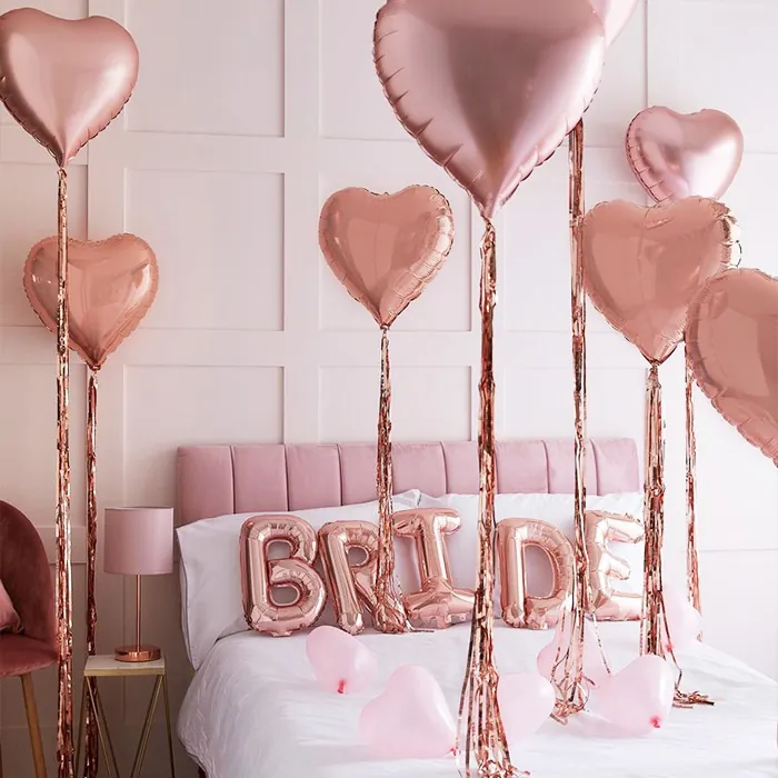 Rose Gold Bride To Be Balon Süsleme