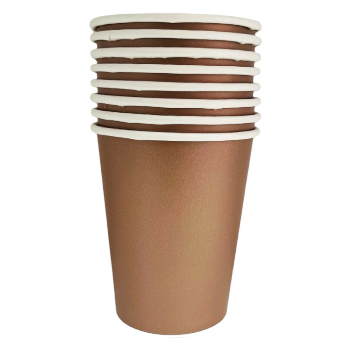 Rose Gold Renkli Karton Bardak