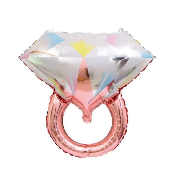 Rose Gold Renkli Yüzük Folyo Balon