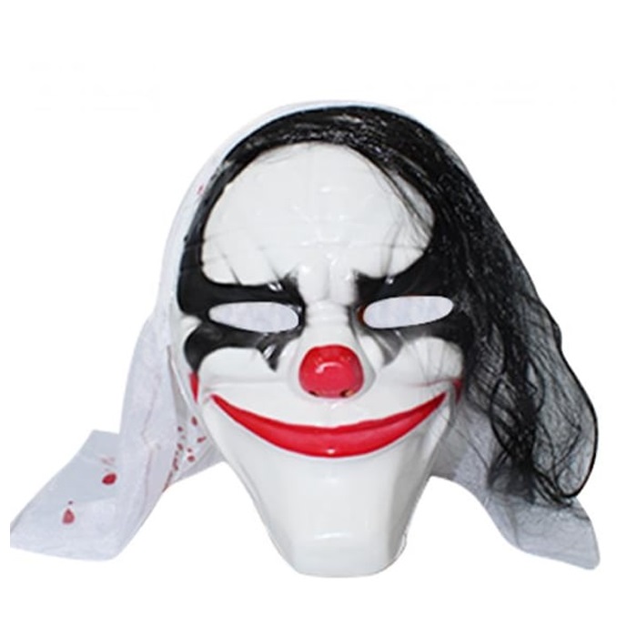Saçlı Joker Maske