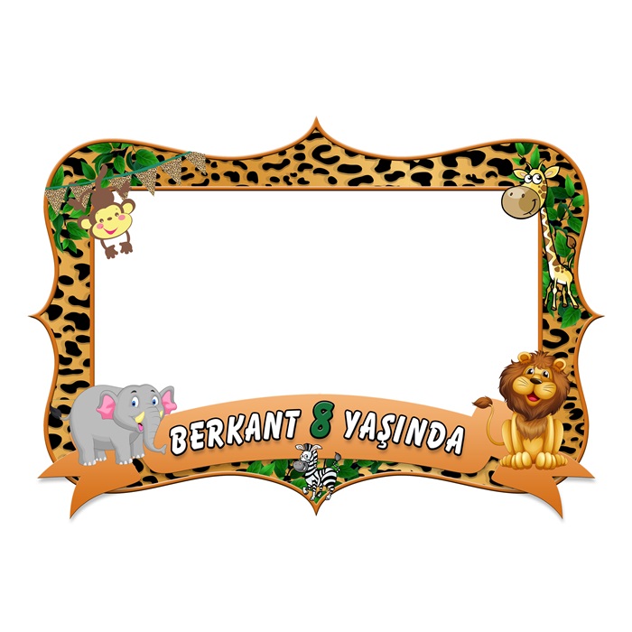 Safari Çerçeve Kişiye Özel