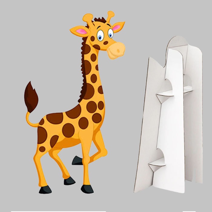 Safari Zürefa Temalı Ayaklı Pano