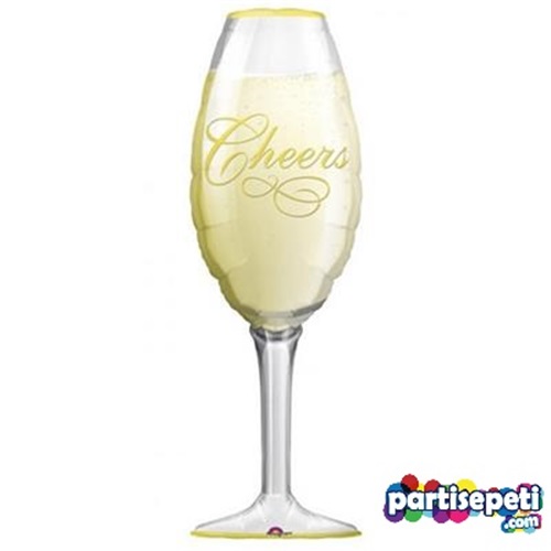 Şampanya Kadeh Folyo Balon