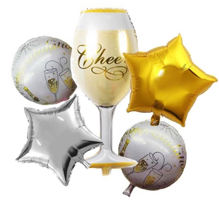 Cheers Kadeh Folyo Balon Demeti