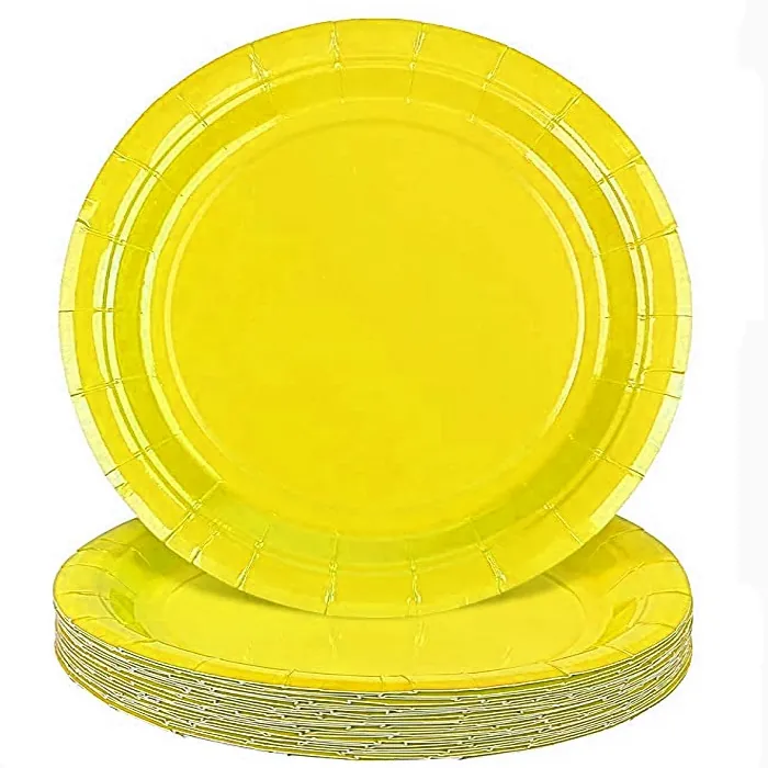 Sarı Karton Tabak