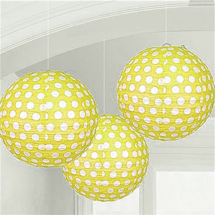 Sarı Puanlı Fener Süs